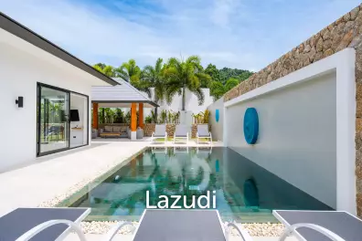 Elegant 3-Bedroom Balinese-Style Private Pool Villa in Peaceful Maenam
