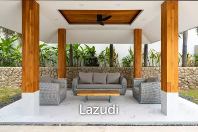 Elegant 3-Bedroom Balinese-Style Private Pool Villa in Peaceful Maenam