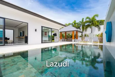 Elegant 3-Bedroom Balinese-Style Private Pool Villa in Peaceful Maenam