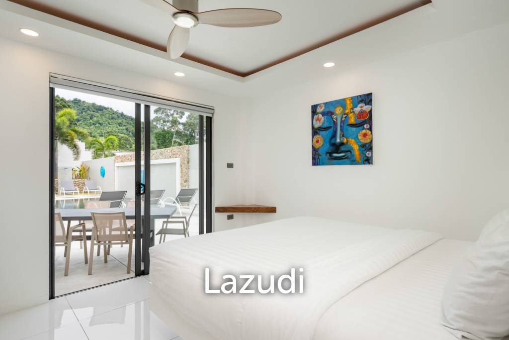 Elegant 3-Bedroom Balinese-Style Private Pool Villa in Peaceful Maenam