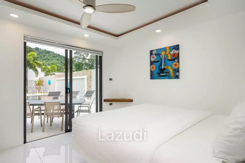 Elegant 3-Bedroom Balinese-Style Private Pool Villa in Peaceful Maenam