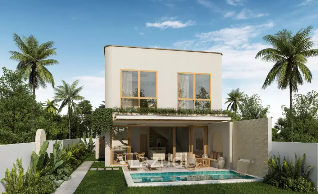 Modern 4-Bedroom Eco-Friendly Pool Villas in Bangrak, Koh Samui