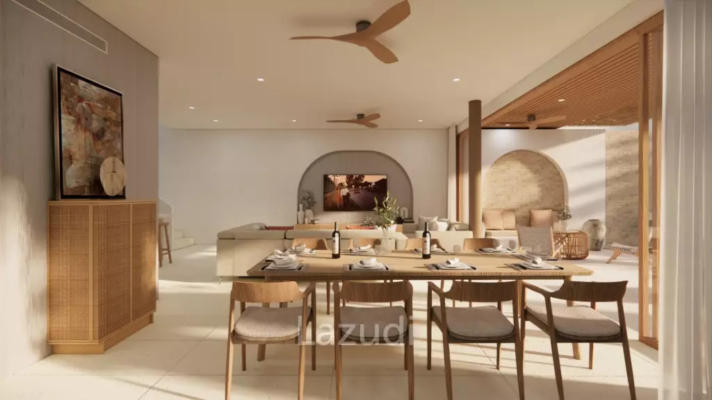 Modern 4-Bedroom Eco-Friendly Pool Villas in Bangrak, Koh Samui