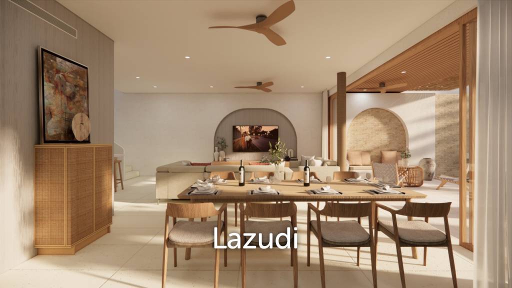 Modern 4-Bedroom Eco-Friendly Pool Villas in Bangrak, Koh Samui
