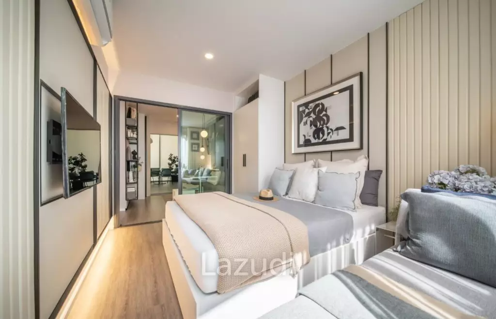 35 sqm 1 Bedroom Condo on 8th Floor at Blue Sukhumvit 89 Bang Chak