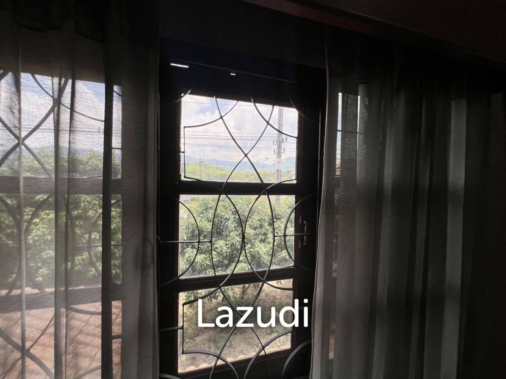 2 Storey House with 6 bedrooms next to main road at Tha Sut