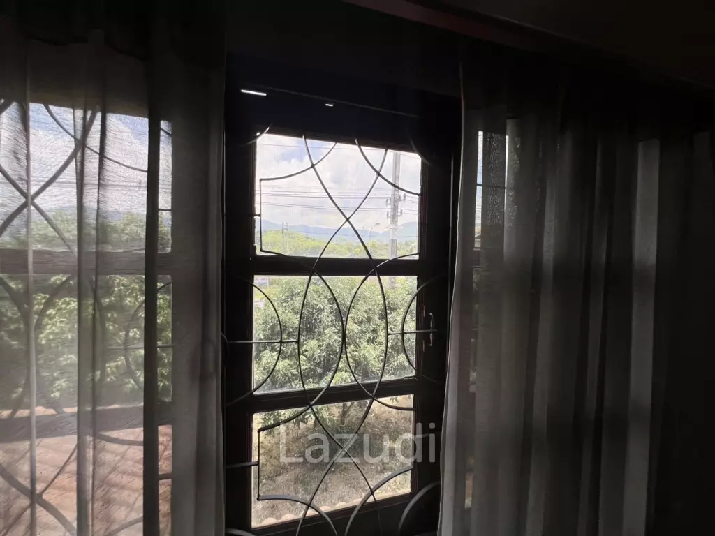 2 Storey House with 6 bedrooms next to main road at Tha Sut