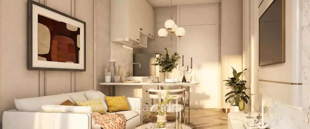 1 Bed 1 Bath 33 SQ.M Biancana