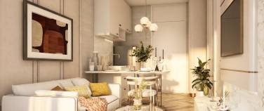 1 Bed 1 Bath 33 SQ.M Biancana