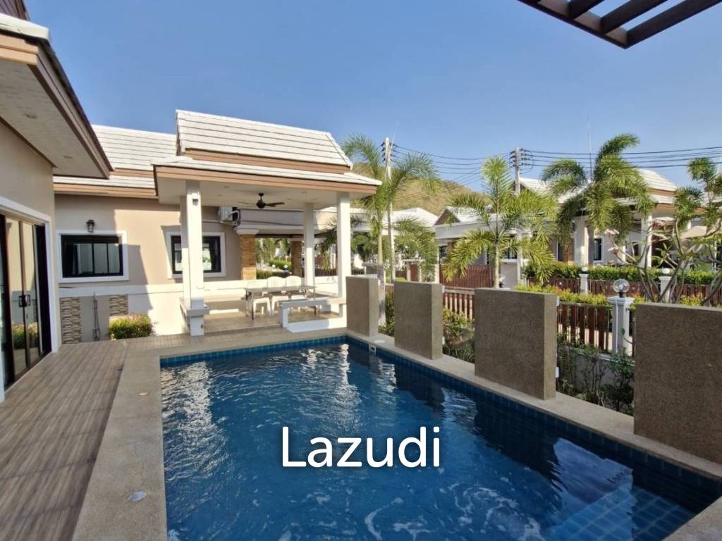 199 sqm modern pool villa with rooftop terrace