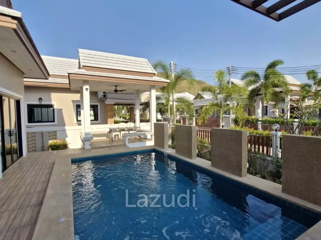 199 sqm modern pool villa with rooftop terrace