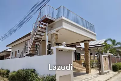 199 sqm modern pool villa with rooftop terrace