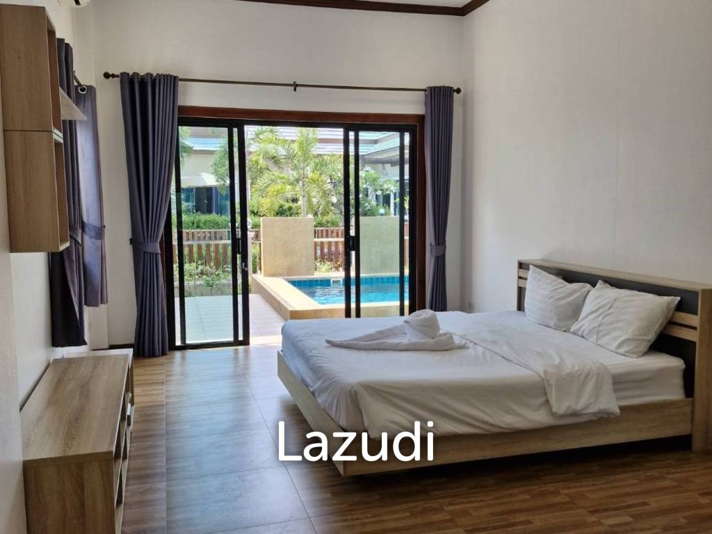 199 sqm modern pool villa with rooftop terrace