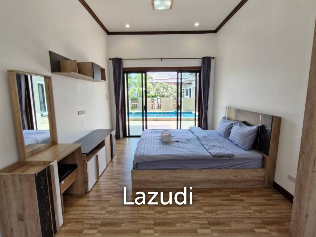199 sqm modern pool villa with rooftop terrace