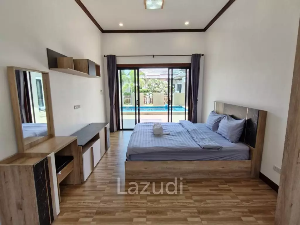 199 sqm modern pool villa with rooftop terrace