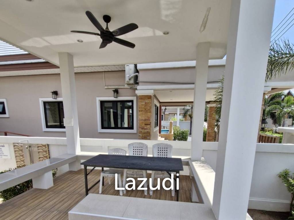 199 sqm modern pool villa with rooftop terrace
