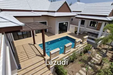 199 sqm modern pool villa with rooftop terrace