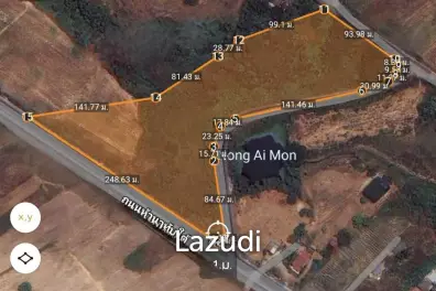 33,944 sqm Land for Sale in Thap Tai Hua Hin with Road Frontage -Mountain view