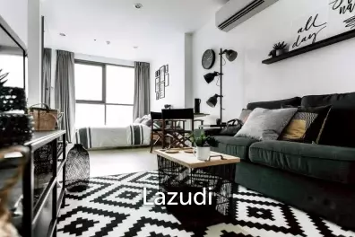 36th Floor 28.5 sqm Studio Condo at Ideo Q Chula-Samyan Bang Rak
