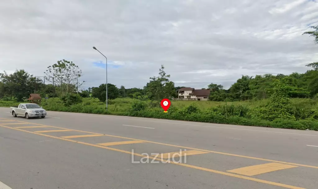 3 Rai of Land for Rent High Potential Location on Main Road