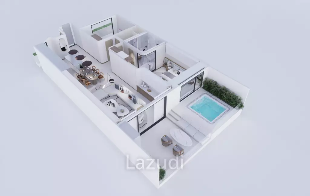 2 Bed 2 Bath 188.34 SQ.M Sole Mio Residence