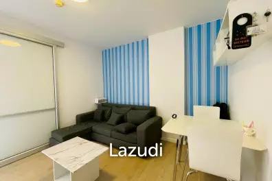 Baan Peang Ploen condo: 30 Sqm1 bed 1 bath Condo For Rent