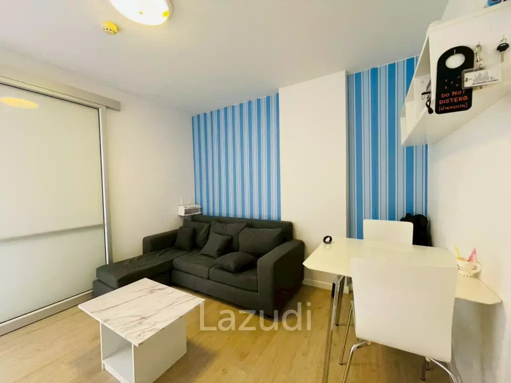 Baan Peang Ploen condo: 30 Sqm1 bed 1 bath Condo For Rent