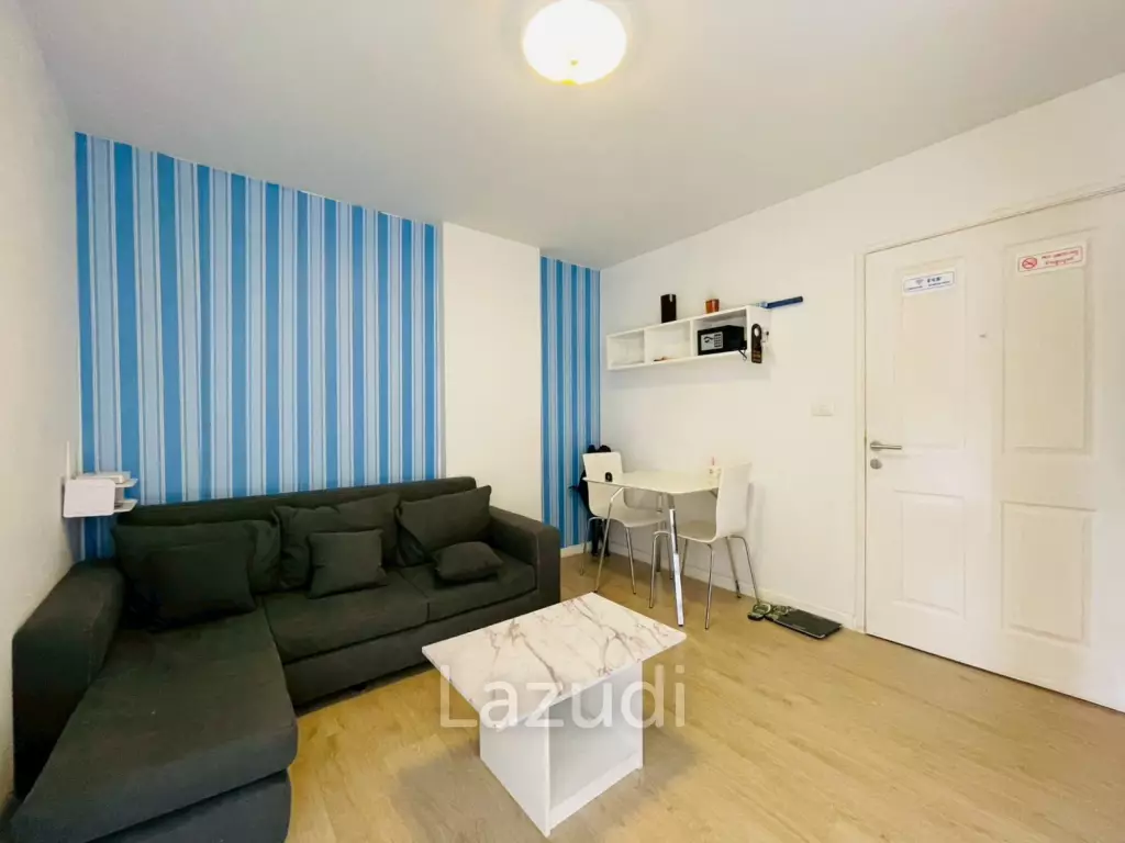 Baan Peang Ploen condo: 30 Sqm1 bed 1 bath Condo For Rent