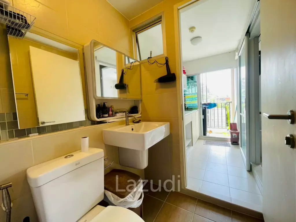 Baan Peang Ploen condo: 30 Sqm1 bed 1 bath Condo For Rent