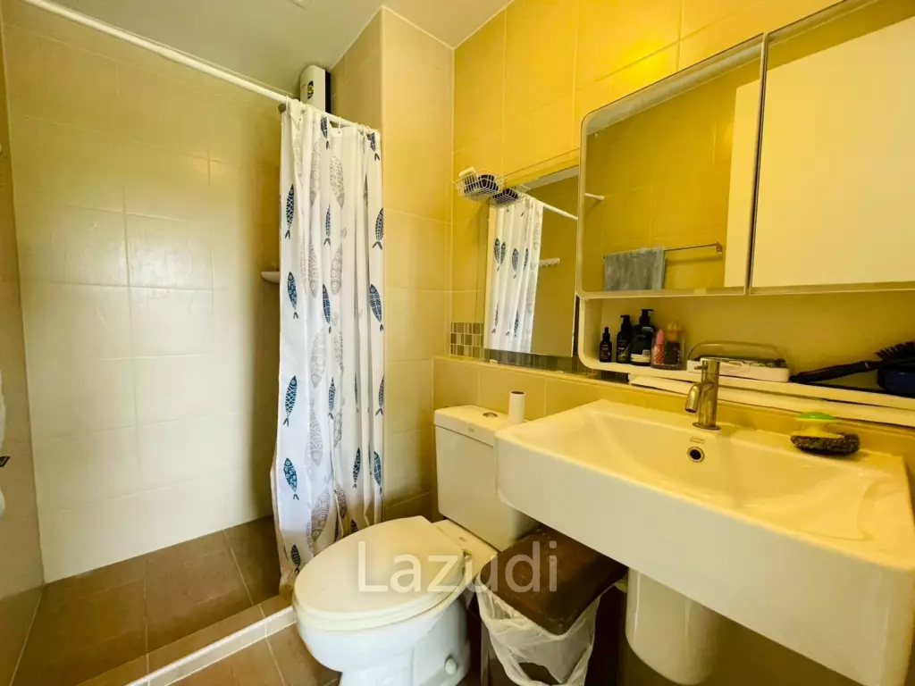 Baan Peang Ploen condo: 30 Sqm1 bed 1 bath Condo For Rent