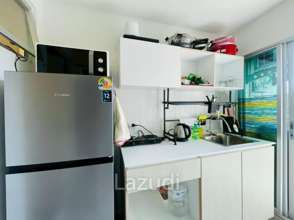 Baan Peang Ploen condo: 30 Sqm1 bed 1 bath Condo For Rent