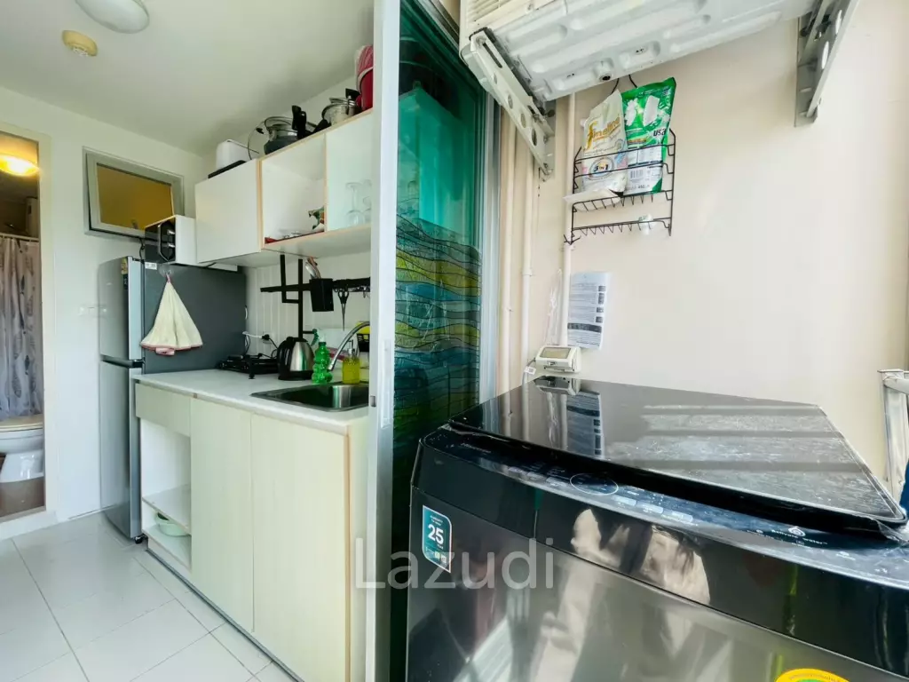 Baan Peang Ploen condo: 30 Sqm1 bed 1 bath Condo For Rent