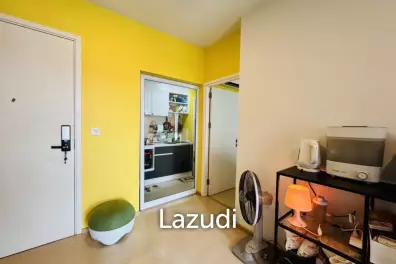 49 sqm high floor condo with skyline view in Bang Kapi Bangkok