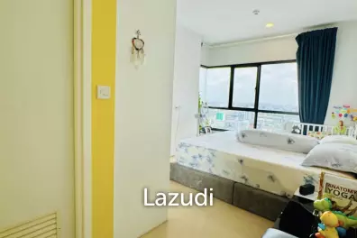 49 sqm high floor condo with skyline view in Bang Kapi Bangkok