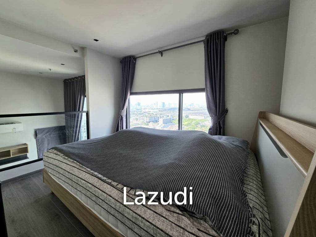 44 sqm loft-style 1 bedroom condo on high floor in Phaya Thai Bangkok