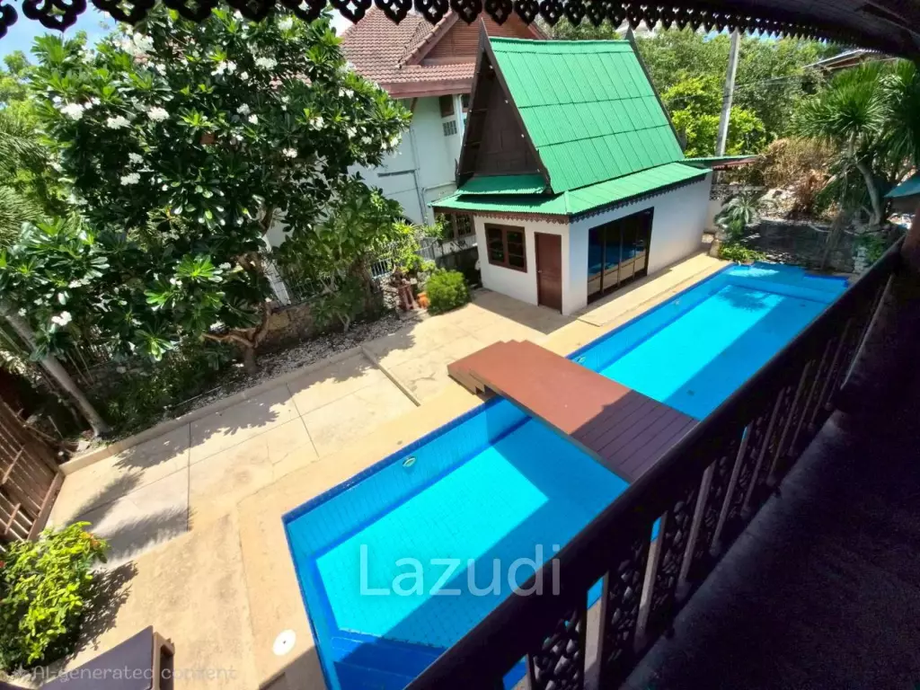 Charming Two-Storey Thai Style House with Private Pool