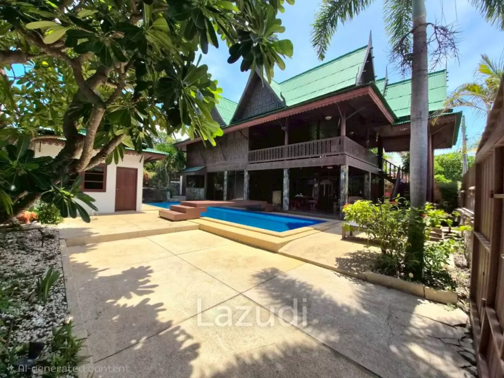 Charming Two-Storey Thai Style House with Private Pool