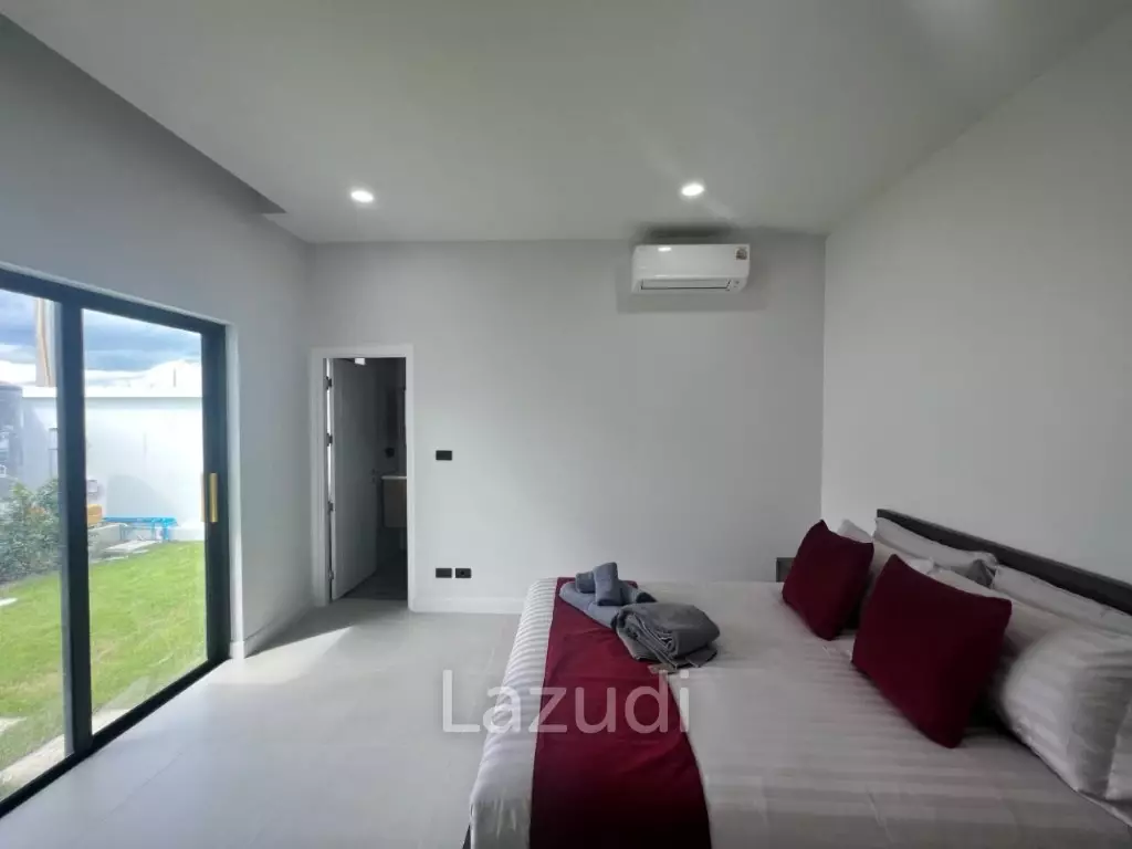 MODA HARMONY : New Modern 3 Bed 4 Bath Pool Villa with Solar
