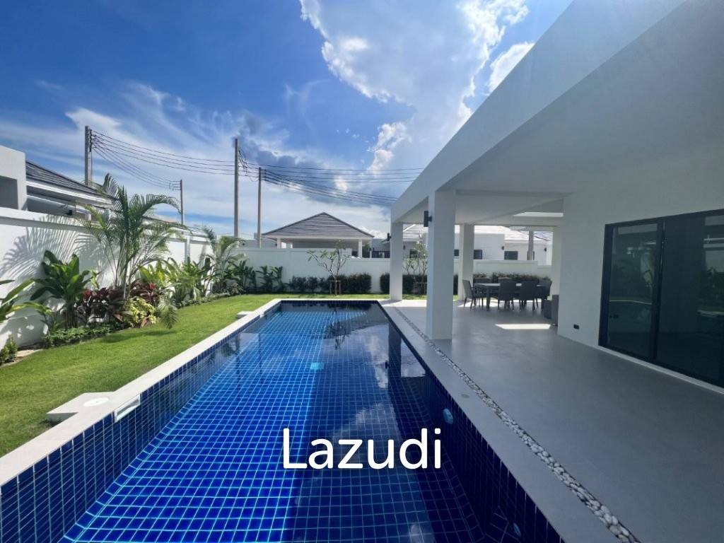 MODA HARMONY : New Modern 3 Bed 4 Bath Pool Villa with Solar
