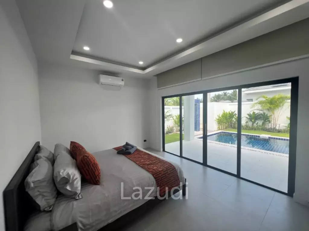 MODA HARMONY : New Modern 3 Bed 4 Bath Pool Villa with Solar