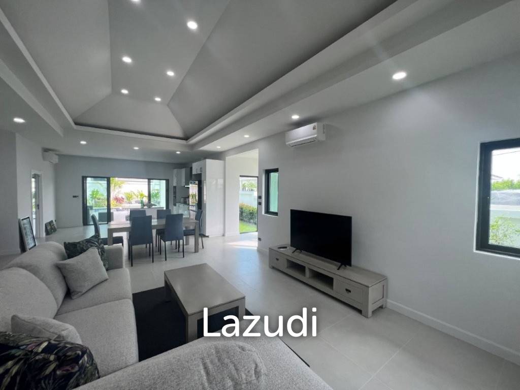 MODA HARMONY : New Modern 3 Bed 4 Bath Pool Villa with Solar