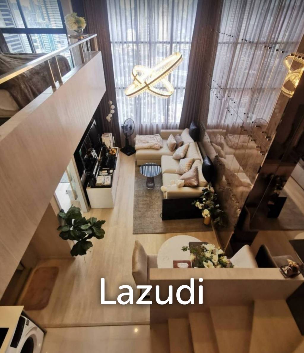 44 sqm loft 2 bedroom condo on 31st floor Knightsbridge Prime Sathorn Bangkok