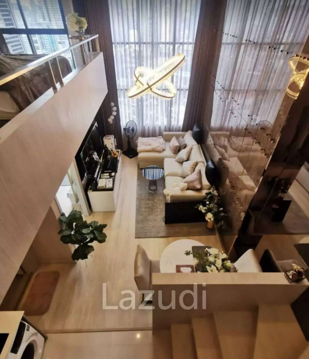44 sqm loft 2 bedroom condo on 31st floor Knightsbridge Prime Sathorn Bangkok