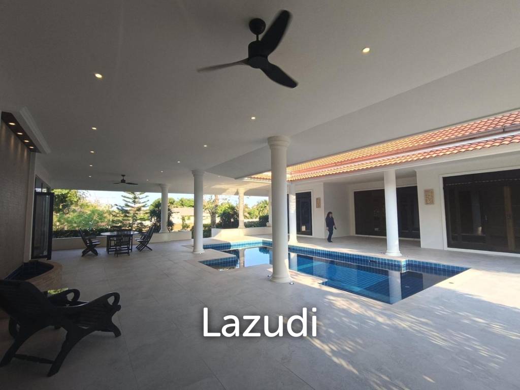 PALM HILLS HOMES : Luxury 3 bed Pool Villa On Golf Course