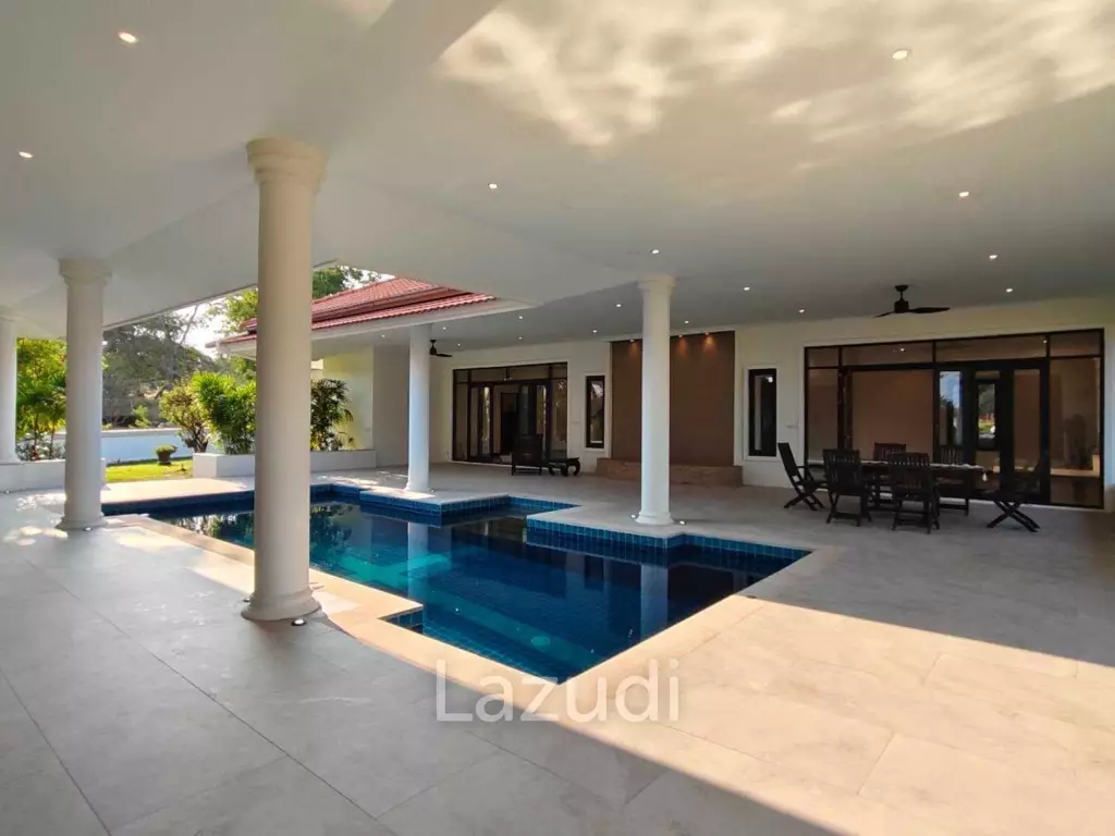 PALM HILLS HOMES : Luxury 3 bed Pool Villa On Golf Course