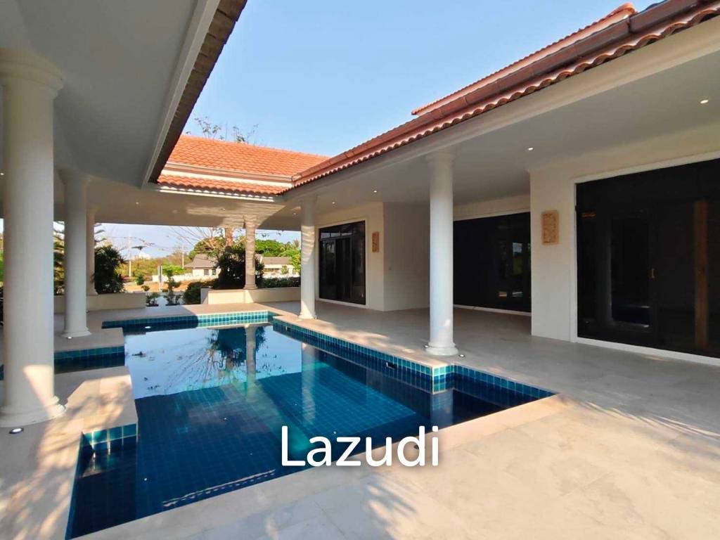 PALM HILLS HOMES : Luxury 3 bed Pool Villa On Golf Course