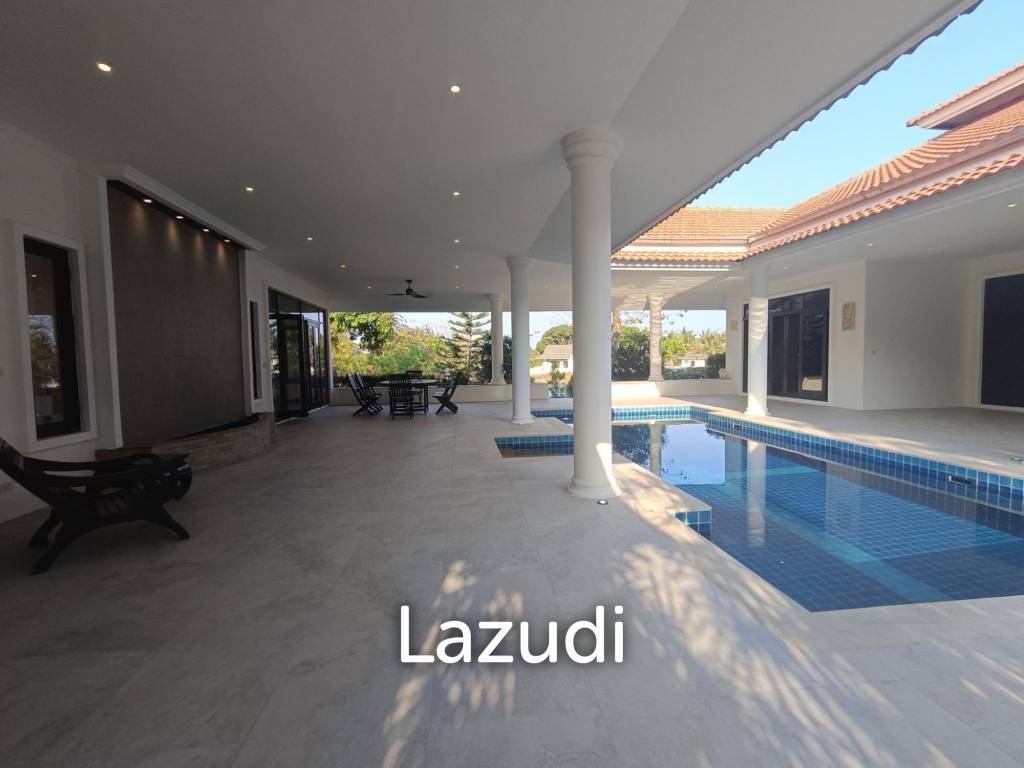 PALM HILLS HOMES : Luxury 3 bed Pool Villa On Golf Course