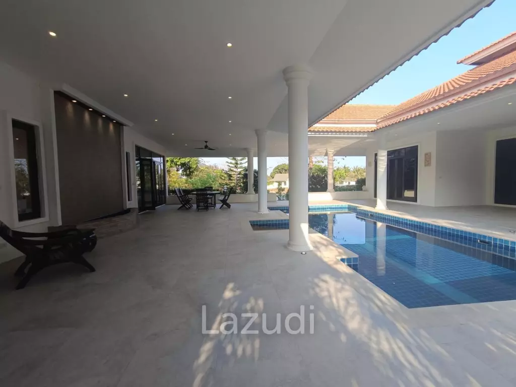 PALM HILLS HOMES : Luxury 3 bed Pool Villa On Golf Course