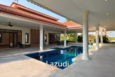 PALM HILLS HOMES : Luxury 3 bed Pool Villa On Golf Course