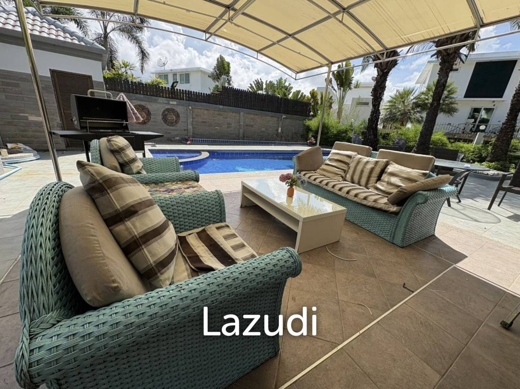 Grand 6-Bedroom Private Pool Villa for Rent in Jomtien